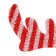 Carnival rim "horns", red color