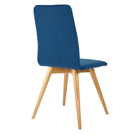 Dining stool Polini Home Rio SD, blue-natural color-3