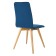 Dining stool Polini Home Rio SD, blue-natural color
