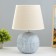 Board Lamp "Cruce" E27 40W gray-blue 22x22x32 cm Risalux