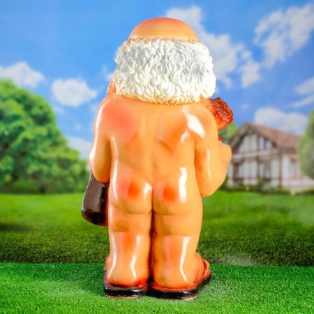 Садовая фигура "Банщик" 63х32см-2