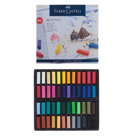 Pastel Dry Artistic Soft Faber-Castell Gofa Mini 48 colors 128248