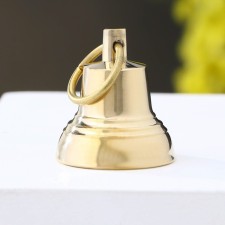Valdai bell No. 1, polished, with an ear, d = 30 mm