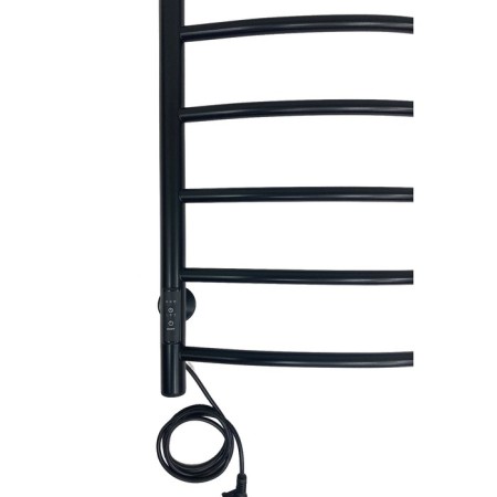 Electric towel "Sanprise" Classic P6, 400x600 mm, left, black-4