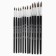 Drawing brush, pony set is round, 12 pcs. No. 1.2,3,4,5,6,7,8,10,11,12 Klimt