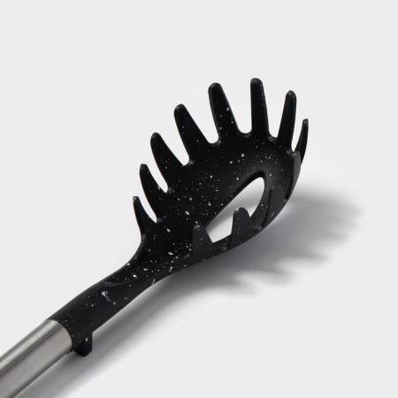 Spoon for spaghetti Dolyan "Fernan", 34 cm, black color-6