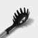 Spoon for spaghetti Dolyan "Fernan", 34 cm, black color