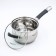 Bucket "Irida", 1.9 l, d = 16 cm, capsule, glass cover, plastic handle, induction