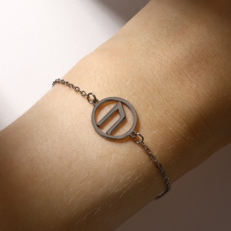 Bracelet-reinforcing "runes" energy, color silver, 17 cm-3