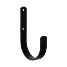 The hook is wall, universal, 140x90x20, black color
