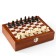 Set 6 in 1: Flaw 8 OZ, pile, funnel, cards, cubes 5 pcs, chess, 18 x 24 cm