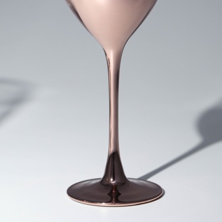 A set of glass glasses for the wine "Electric copper", 270 ml, 4 pcs-2
