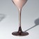 A set of glass glasses for the wine "Electric copper", 270 ml, 4 pcs