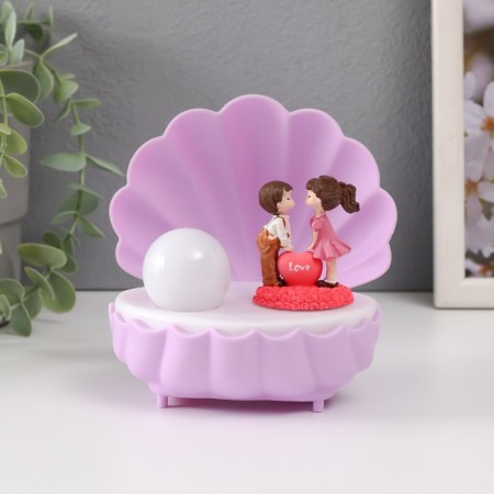 Souvenir plastic light "Timpois in the shell" mix 11.5x10x11.5 cm-4