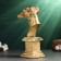 The pedestal "Dog head" 33x10x18cm
