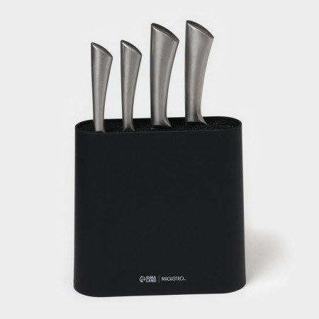 Claus stand with filler Magistro "Tenderness", plastic, 21 × 7.5 × 22, black-3