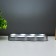 Night Pushlite "Bends" 4XLED 3AAA chrome 19x2x2 cm Risalux