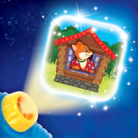Musical projector "Favorite Tales", 3 slides, sound and light effects-1
