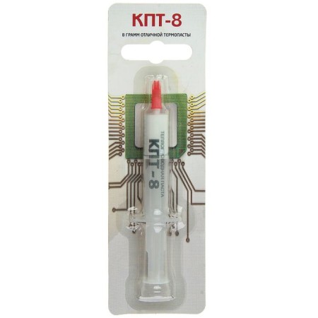 Thermal paste "KPT-8", 8 gr, syringe-2