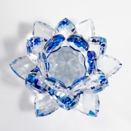 Souvenir Glass "Three -haired" Topaz d = 8 cm-2