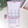 Casket to the leatherette for jewelry "Pale pink matte" 9x23x17 cm
