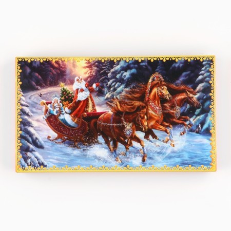 Box Gift team "Magic New Year", 20 x 2 x 12 cm, New Year-4