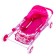 Winter doll stroller, with a bag, with a basket, a metal frame