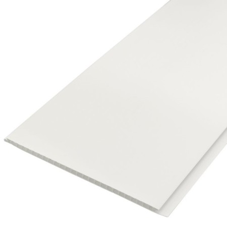 PVC panel, white matte, 2.6 × 0.25 m