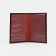 Cover for a military card, burgundy color