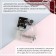 Law for sewing machines, for a slanting box, with a ruler, 5 mm, AU-114