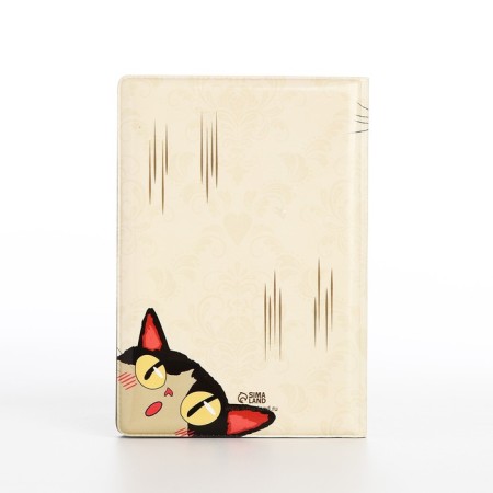 Cover for passport, beige color-2