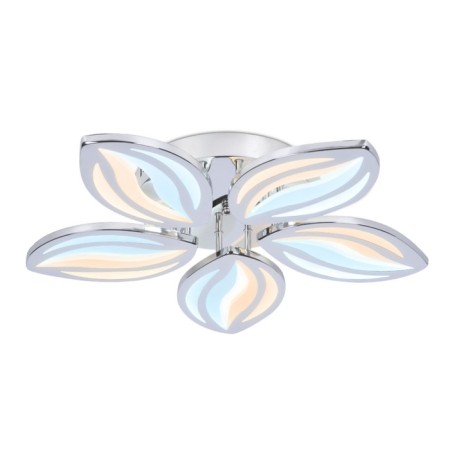 LED ceiling LED with Ambrella Light, Original, Fa466, 5XLED, 90 W, 6750LUM, 3000-6400K, Chromium color.-1