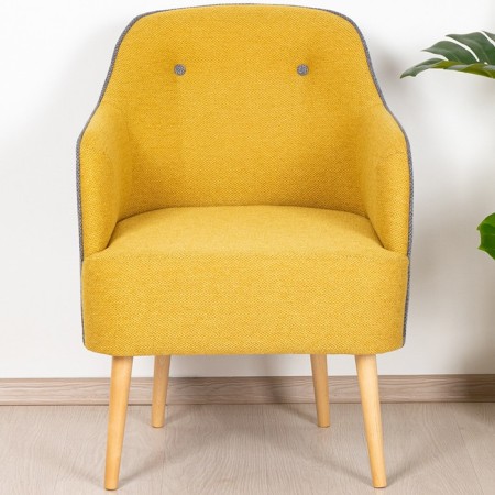 Alec chair TK 478 Apollo Yellow, Apollo Grey