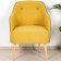 Alec chair TK 478 Apollo Yellow, Apollo Grey