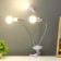 Cindle trio table lamp 3x15W E27 white 8x12x45cm