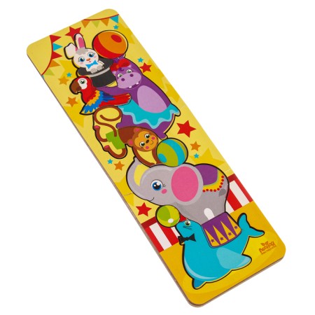 Logical puzzle "Animals in the circus" 30x10 cm-5