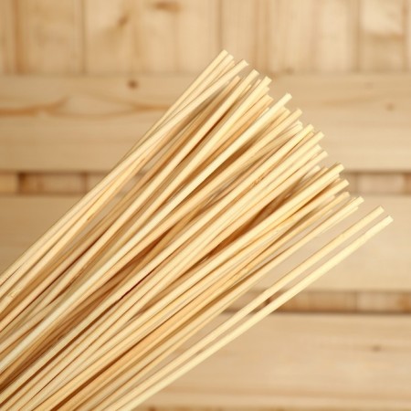 Massage broom for the bath "with light steam", bamboo, 57 cm-3