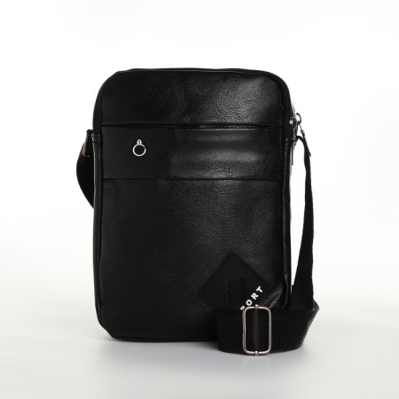 Male bag, black color-1