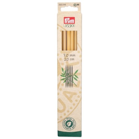Stock, bamboo, 7.0 mm/20cm knitting needles, 5 pcs