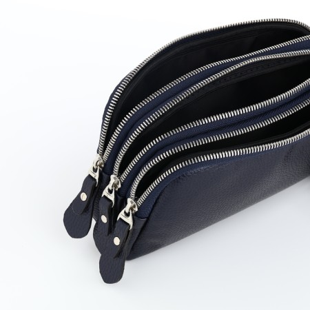 Women's bag with lightning, blue color-7