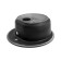 Sink for a kitchen made of stone Zein 3/Q4, D = 510 mm, round, overflow, black color black