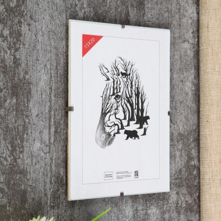 Photo frame 15x20 cm clip glass-1