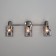 ANSA lamp, 3x40W E14, color black pearls