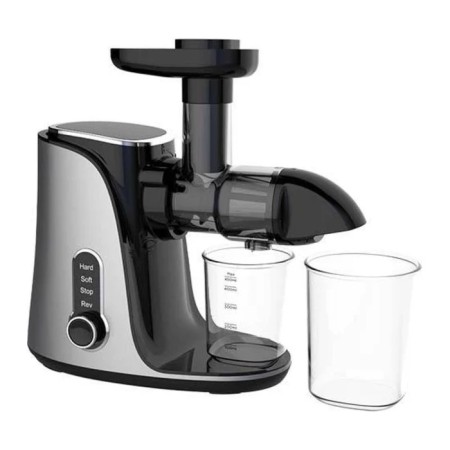 Sokovymnok BQ J2001, Schnekovaya, 150 watts, 0.45/1 l, 110 rpm, black-silver-silver