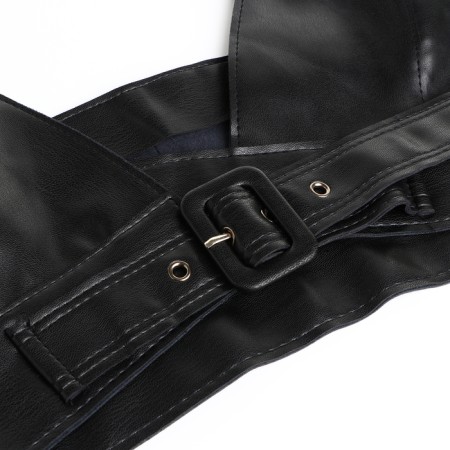 Portup - an bodice on the buttons, the color is black-7