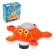 The developing toy "sea star" moves, rotates 360 degrees, light and sound effects, mix