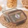 Container Hermit rectangular Violet, 800 ml, smoky color