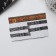 Hair clip "Wave" 5.6 cm, black (set 20 pcs)