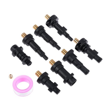 Foaming for water, volume of 1 liter, 8 connecting adapters-4