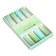 A set of markers-textbooks 4 pieces/4 colors, pastel blue-green gradient